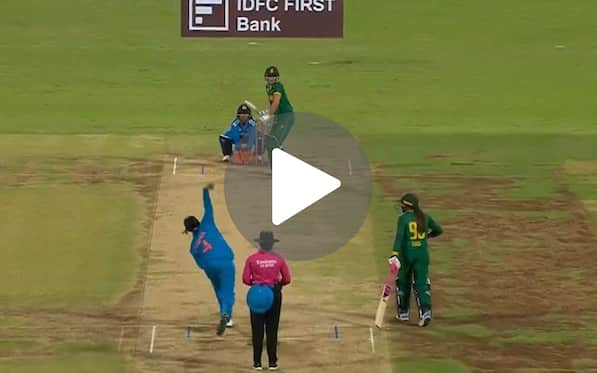 [Watch] Asha Sobhana Picks Marizanne Kapp As First ODI Wicket As India Bundle Out South Africa